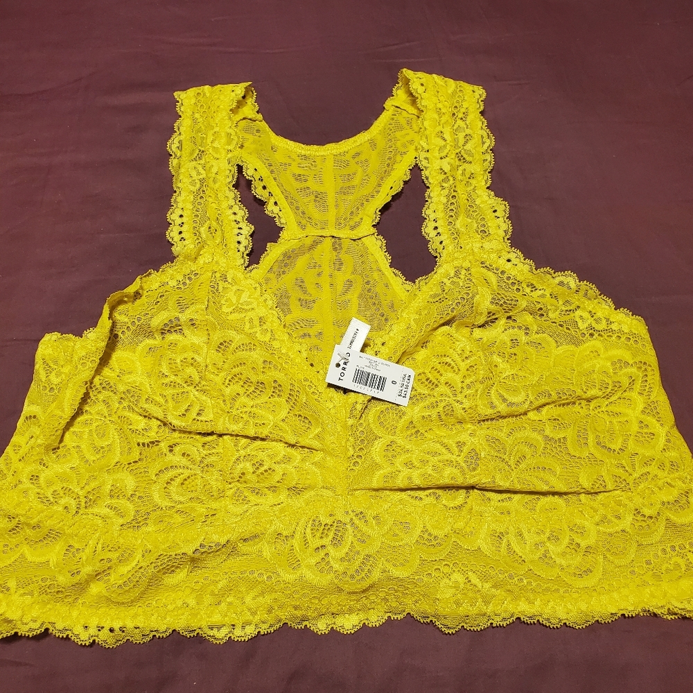 Torrid - lace racerback bralette